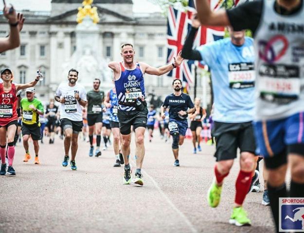 Danny Crates London Marathon