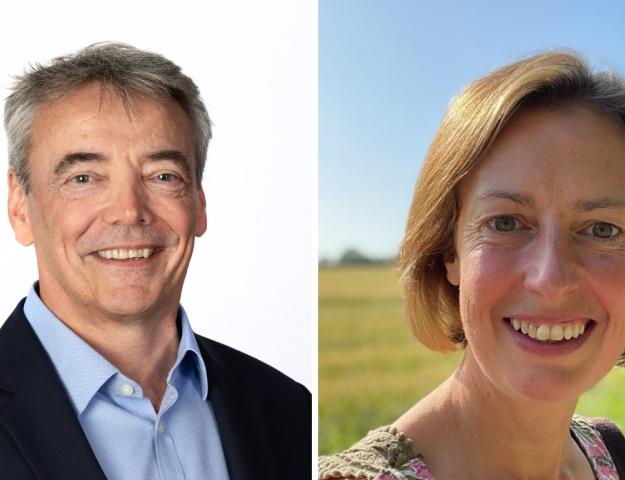 Dave Thomas and Claire Rogan