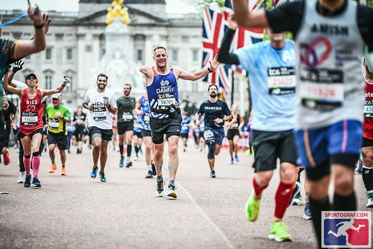 Danny Crates London Marathon